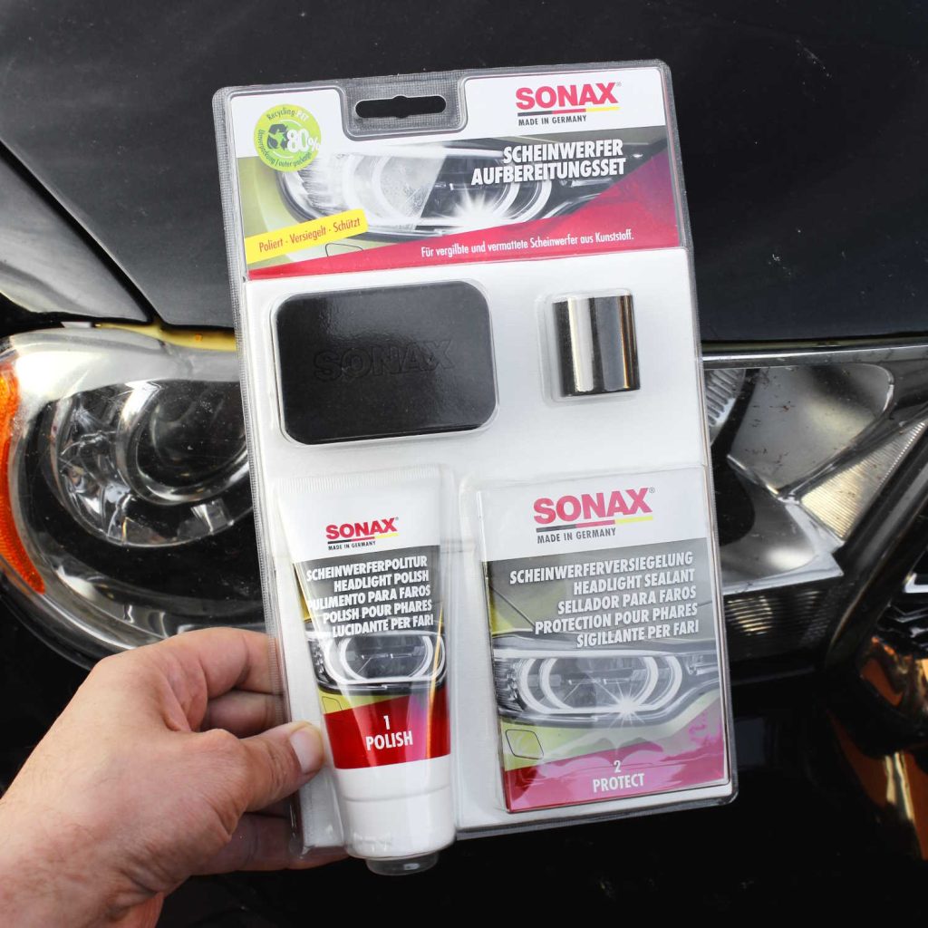 SONAX strålkastarrenovering kit premium 28 delar