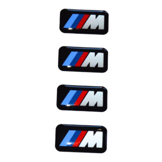 4-pack BMW M Sport fälgemblem (BMW Original, 36112228660)