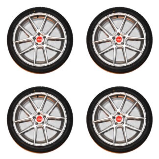 Kompletta hjul 19" Maons Red MR10 Hyper Silver (Nyare Volvo)